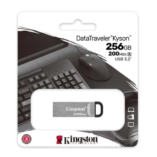 Εικόνα της Kingston DataTraveler Kyson 256GB USB 3.2 Flash Drive DTKN/256GB