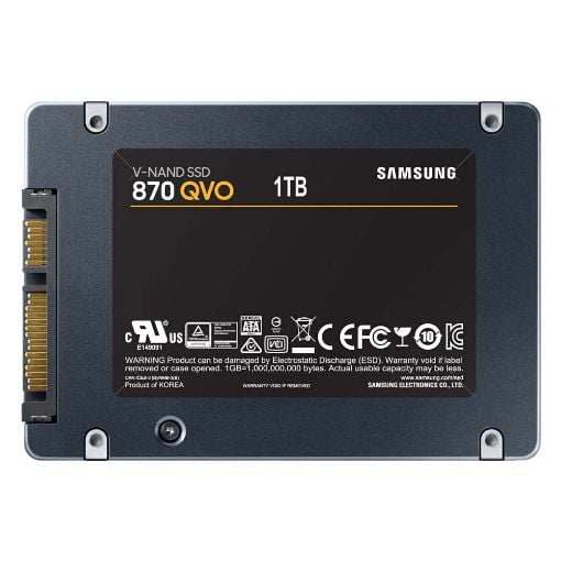 Εικόνα της Δίσκος SSD Samsung 870 QVO 2.5" 1TB Sata III MZ-77Q1T0BW