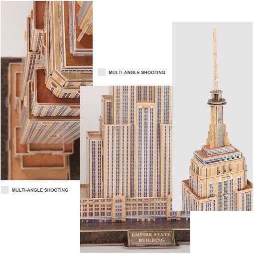 Εικόνα της Cubic Fun - 3D Puzzle National Geographic, Empire State Building 66pcs DS0977h