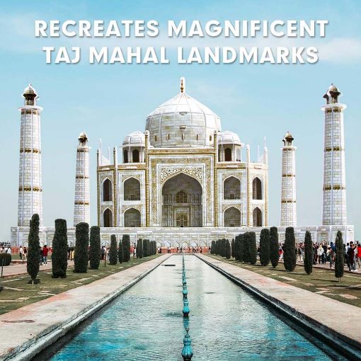 Εικόνα της Cubic Fun - 3D Puzzle National Geographic, Taj Mahal 87pcs DS0981h
