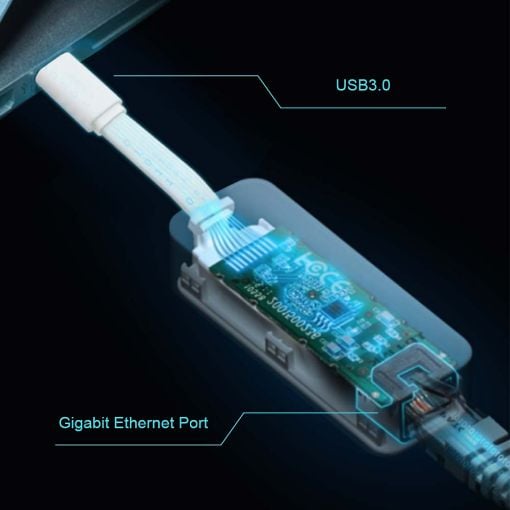 Εικόνα της USB 3.0 Type-C to Gigabit Ethernet Network Adapter TP-Link UE300C v1