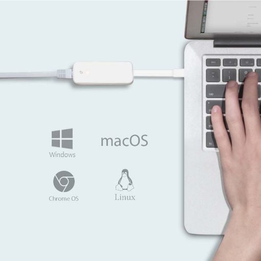 Εικόνα της USB 3.0 Type-C to Gigabit Ethernet Network Adapter TP-Link UE300C v1