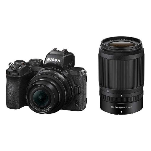 Εικόνα της Nikon Z 50 + Nikkor Z DX 16-50mm Lens + DX 50-250mm VR
