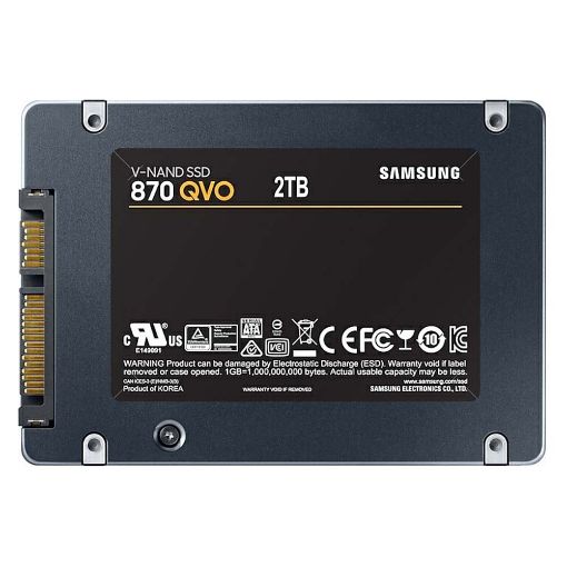 Εικόνα της Δίσκος SSD Samsung 870 QVO 2.5" 2TB Sata III MZ-77Q2T0BW