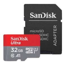 Εικόνα της Κάρτα Μνήμης MicroSDHC Class 10 Sandisk Ultra A1 32GB 120MB/s SDSQUA4-032G-GN6MA