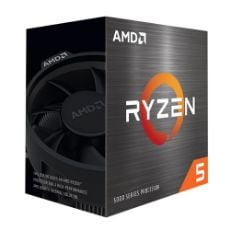 Εικόνα της Επεξεργαστής AMD Ryzen 5 5600X(3.70GHz) 32MB Cache AM4 with Wraith Stealth 100-100000065BOX