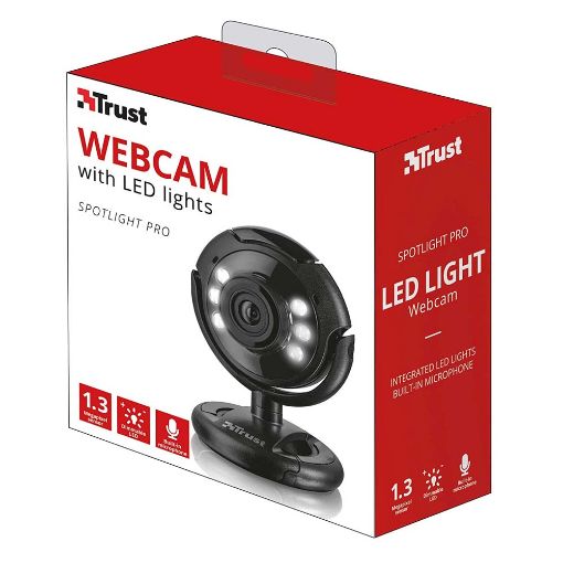 Εικόνα της Webcam Trust SpotLight Pro with LED lights 16428