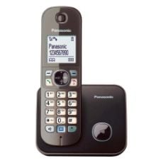 Εικόνα της Ασύρματο Τηλέφωνο Panasonic KX-TG6811GA Moca-Brown