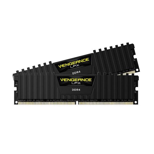 Εικόνα της Ram Corsair Vengeance LPX 16GB (2 x 8GB) DDR4 DIMM 3200MHz CL16 Black CMK16GX4M2E3200C16