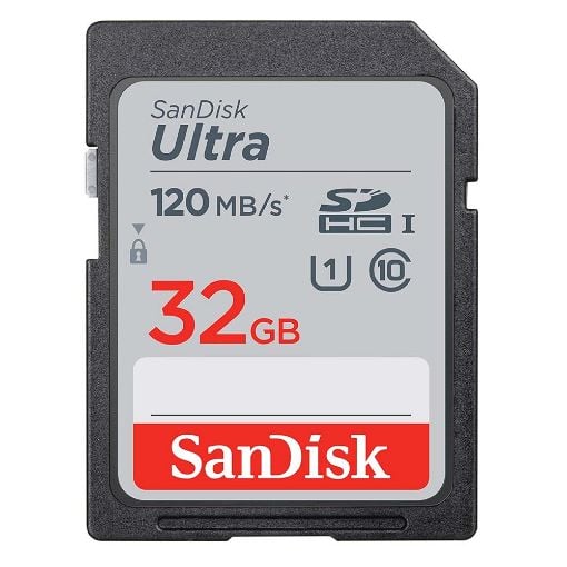 Εικόνα της Κάρτα Μνήμης SDHC Class 10 Sandisk Ultra 32GB 120MB/s UHS-I SDSDUN4-032G-GN6IN