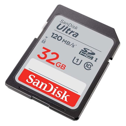 Εικόνα της Κάρτα Μνήμης SDHC Class 10 Sandisk Ultra 32GB 120MB/s UHS-I SDSDUN4-032G-GN6IN