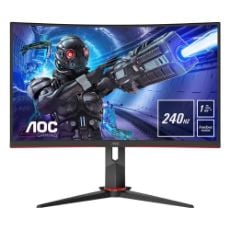 Εικόνα της Οθόνη Gaming Curved AOC 31.5" Led FHD VA 240Hz C32G2ZE