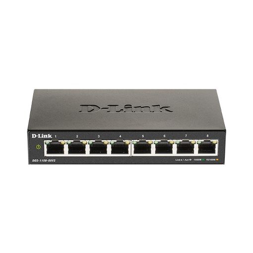Εικόνα της Switch D-Link DGS-1100-08 v2 8-Port Gigabit Smart Managed 10/100/1000mbps