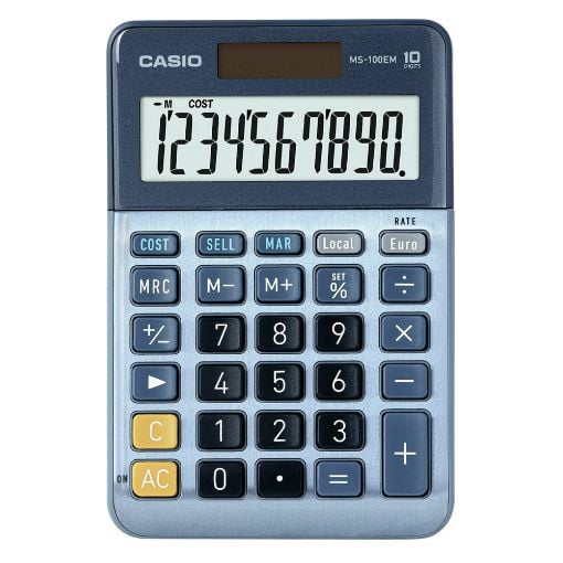 Εικόνα της Αριθμομηχανή 10 Ψηφίων Casio MS-100EM
