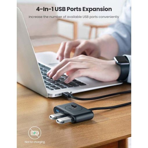 Εικόνα της USB Hub Ugreen CR113 4in1 4-Port USB 3.0 0.5m 20290