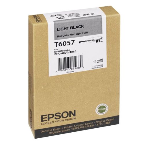 Εικόνα της Μελάνι Epson T6057 Light Black C13T605700