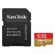 Εικόνα της Κάρτα Μνήμης MicroSDXC V30 A2 Sandisk Extreme 128GB + SD Adapter 160MB/s SDSQXA1-128G-GN6MA