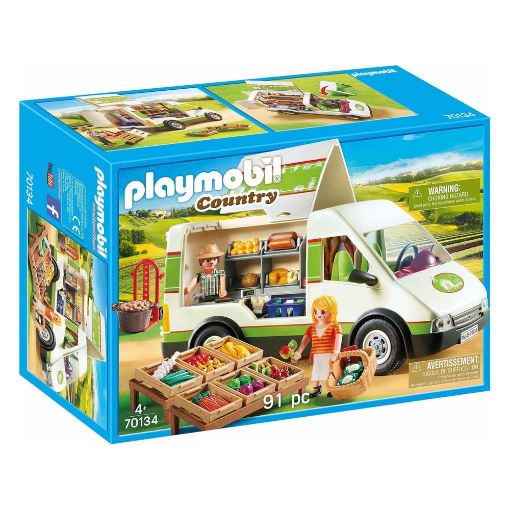 Εικόνα της Playmobil Country - Αυτοκινούμενο Μανάβικο 70134