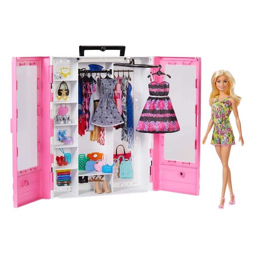 Εικόνα της Barbie - Fashionistas Νέα Ντουλάπα της Barbie με κούκλα GBK12