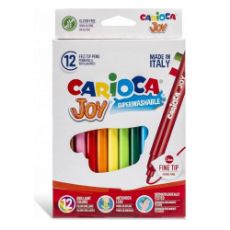 Εικόνα της Carioca - Μαρκαδόροι Joy 2.6mm Σετ. 12 Χρώματα 40614