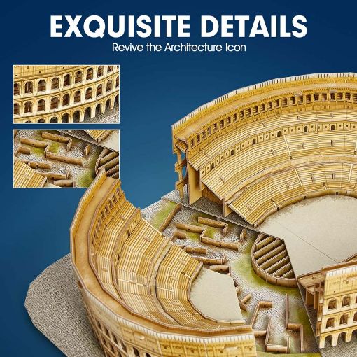 Εικόνα της Cubic Fun - 3D Puzzle National Geographic, The Colosseum 131pcs DS0976h