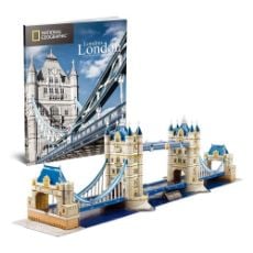 Εικόνα της Cubic Fun - 3D Puzzle National Geographic, Tower Bridge 120pcs DS0978h