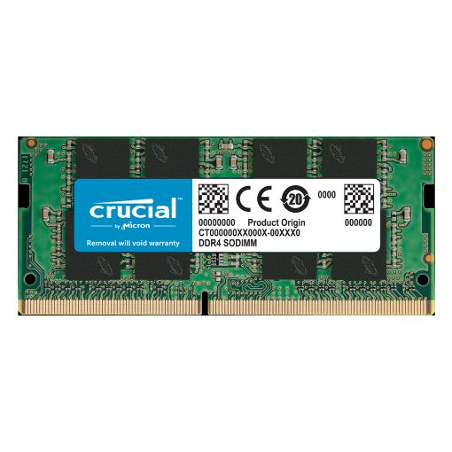 Εικόνα της Ram Crucial 8GB DDR4-2666MHz CL19 SODIMM CT8G4SFRA266