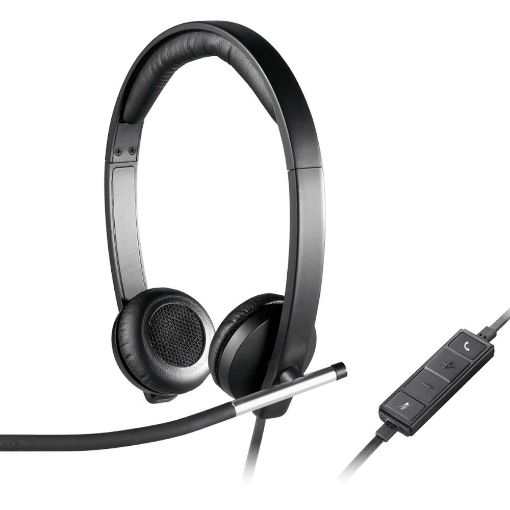 Εικόνα της Headset Logitech H650e Dual USB 981-000519