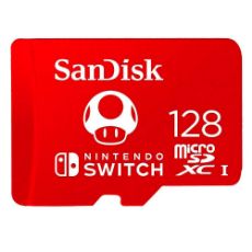 Εικόνα της Κάρτα Μνήμης MicroSDXC Sandisk 128GB for Nintendo Switch SDSQXAO-128G-GNCZN