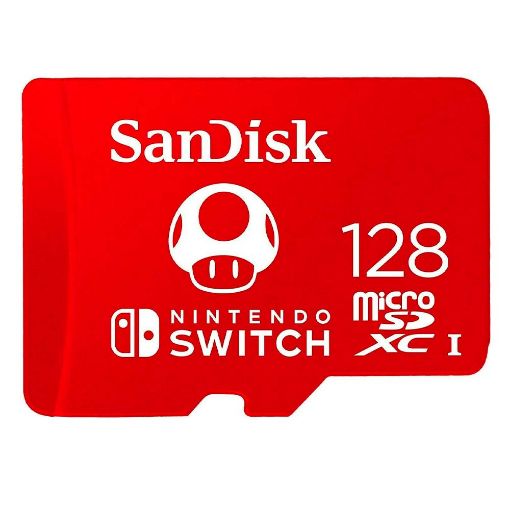 Εικόνα της Κάρτα Μνήμης MicroSDXC Sandisk 128GB for Nintendo Switch SDSQXAO-128G-GNCZN