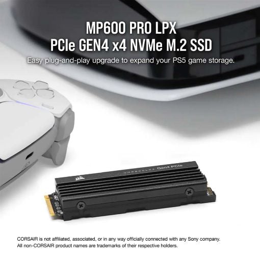 Εικόνα της SSD Corsair Force Gen4 MP600 Pro LPX 500GB M.2 NVMe CSSD-F0500GBMP600PLP