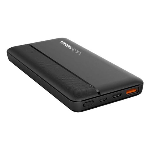 Εικόνα της Power Bank Crystal Audio 30000mAh Type-C PD 20W & USB-A QC 18W Black PBK6K