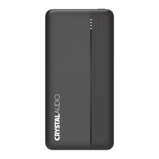 Εικόνα της Power Bank Crystal Audio 30000mAh Type-C PD 20W & USB-A QC 18W Black PBK6K