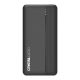 Εικόνα της Power Bank Crystal Audio 30000mAh Type-C PD 20W & USB-A QC 18W Black PBK6K