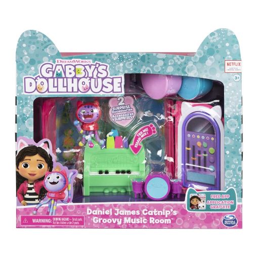 Εικόνα της Spin Master Gabby‘s Dollhouse - Daniel James Catnip's Groovy Music Room 60GADGMR