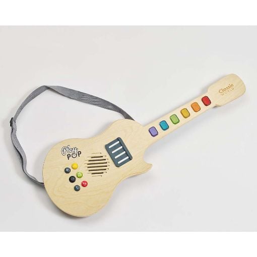 Εικόνα της Classic World - Ξύλινη Ηλεκτρική Παιδική Κιθάρα 40552