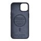 Εικόνα της Θήκη Njord by Elements Salmon Leather for iPhone 14 (6.7) Black NA42SL00