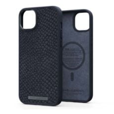 Εικόνα της Θήκη Njord by Elements Salmon Leather for iPhone 14 (6.7) Black NA42SL00