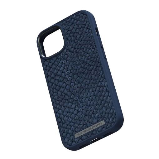 Εικόνα της Θήκη Njord by Elements Salmon Leather for iPhone 14 (6.7) Blue NA42SL01
