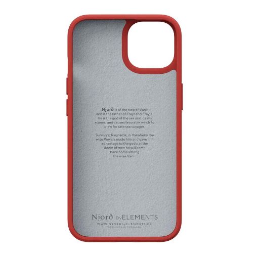 Εικόνα της Θήκη Njord by Elements Comfort+ for iPhone 14 (6.7) Burnt Orange NA42CM07
