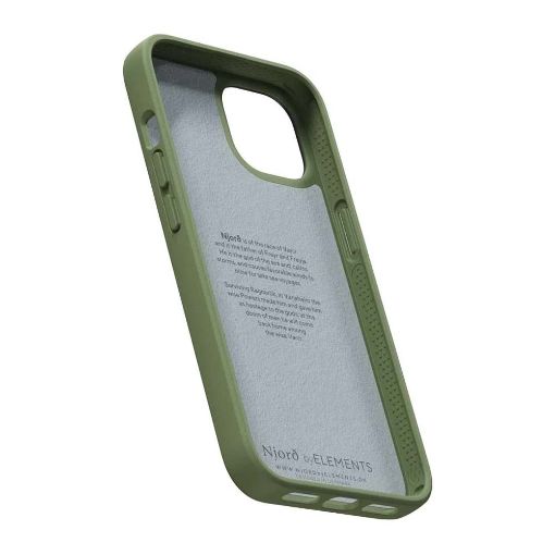 Εικόνα της Θήκη Njord by Elements Comfort+ for iPhone 14 (6.7) Olive NA42CM06