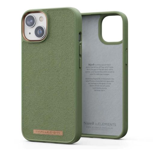 Εικόνα της Θήκη Njord by Elements Comfort+ for iPhone 14 (6.7) Olive NA42CM06