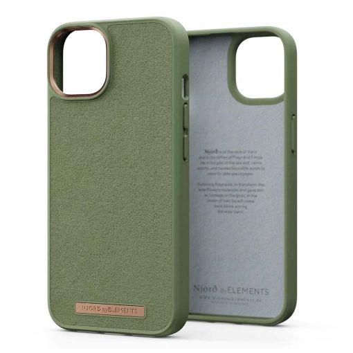 Εικόνα της Θήκη Njord by Elements Comfort+ for iPhone 14 (6.7) Olive NA42CM06