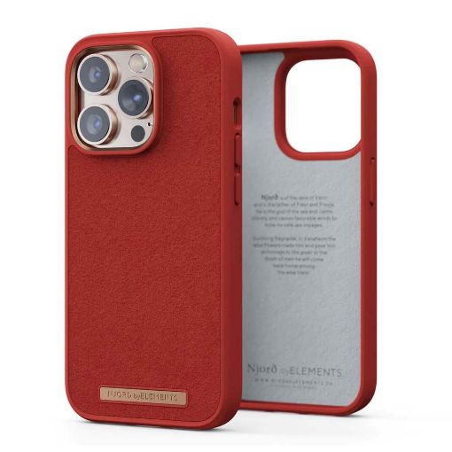 Εικόνα της Θήκη Njord by Elements Comfort+ for iPhone 14 Pro (6.1) Burnt Orange NA43CM07