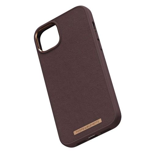 Εικόνα της Θήκη Njord by Elements Genuine Leather for iPhone 14 (6.7) Brown NA42GL05