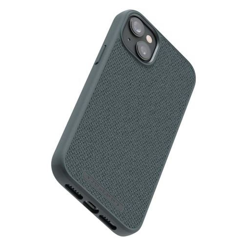 Εικόνα της Θήκη Njord by Elements Fabric Tonal for iPhone 14 (6.7) Dark Grey NA42TN09