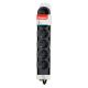 Εικόνα της Πολύπριζο Legrand 6 Θέσεων 1.5m Black/Dark Grey 694558