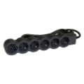Εικόνα της Πολύπριζο Legrand 6 Θέσεων 1.5m Black/Dark Grey 694558