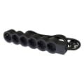 Εικόνα της Πολύπριζο Legrand 6 Θέσεων 1.5m Black/Dark Grey 694566
