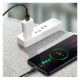Εικόνα της Καλώδιο Baseus Cafule USB-A to USB-C SuperCharge Braided 5Α 1m Black/Gray CATKLF-PG1